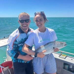 fishing from boat hire monkey mia