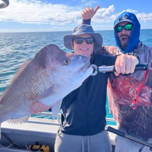 Big snapper catch – Monkey Mia Boat Hire Shark Bay